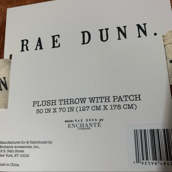 Rae Dunn Happy Halloween 🎃 plush throw - Picture 7 of 8